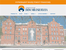 Tablet Screenshot of dommilosierdzia.pl